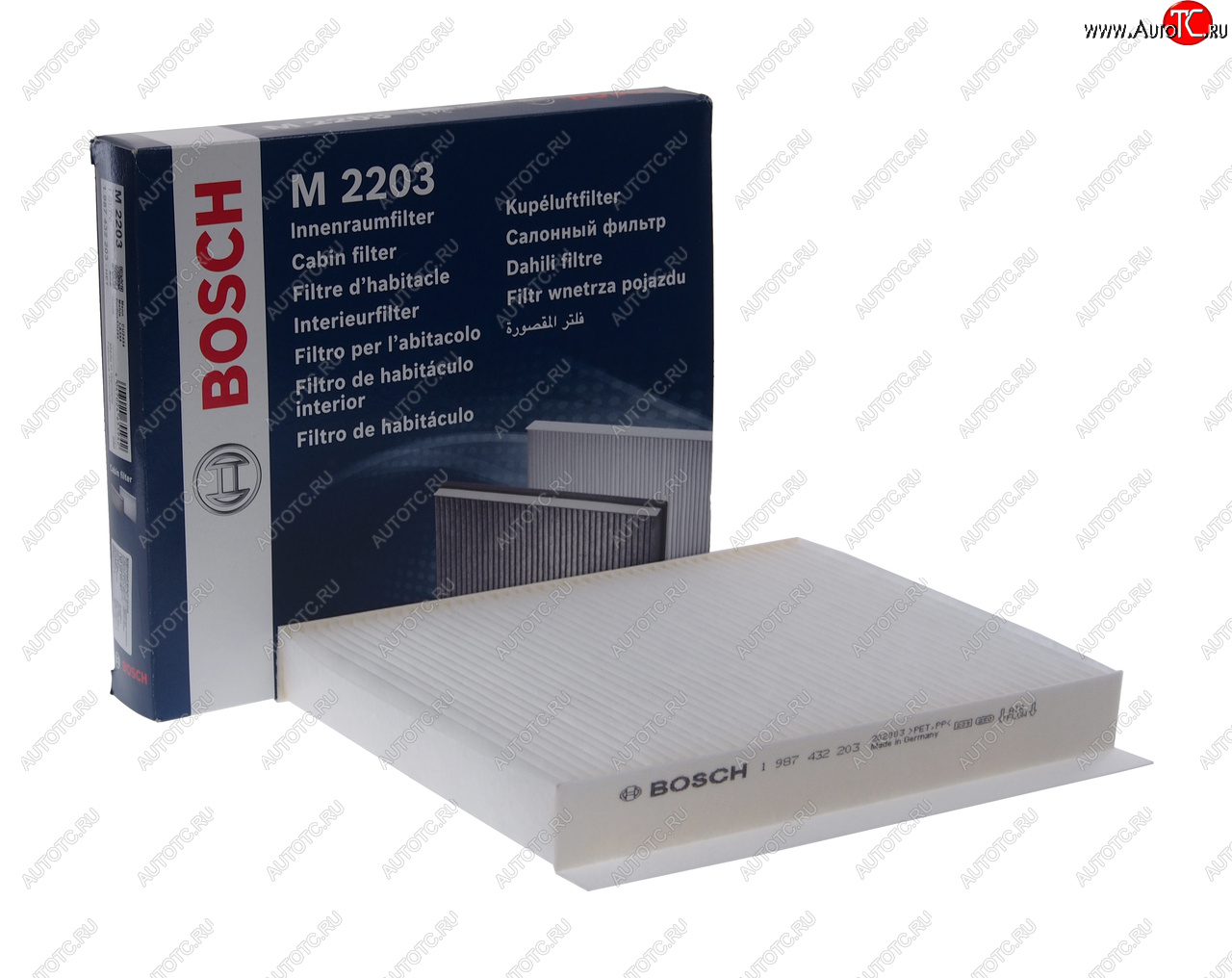 939 р. Фильтр воздушный салона HONDA Civic 5D (05-) BOSCH BOSCH 1987432203 BOSCH 1987432203  с доставкой в г. Пермь