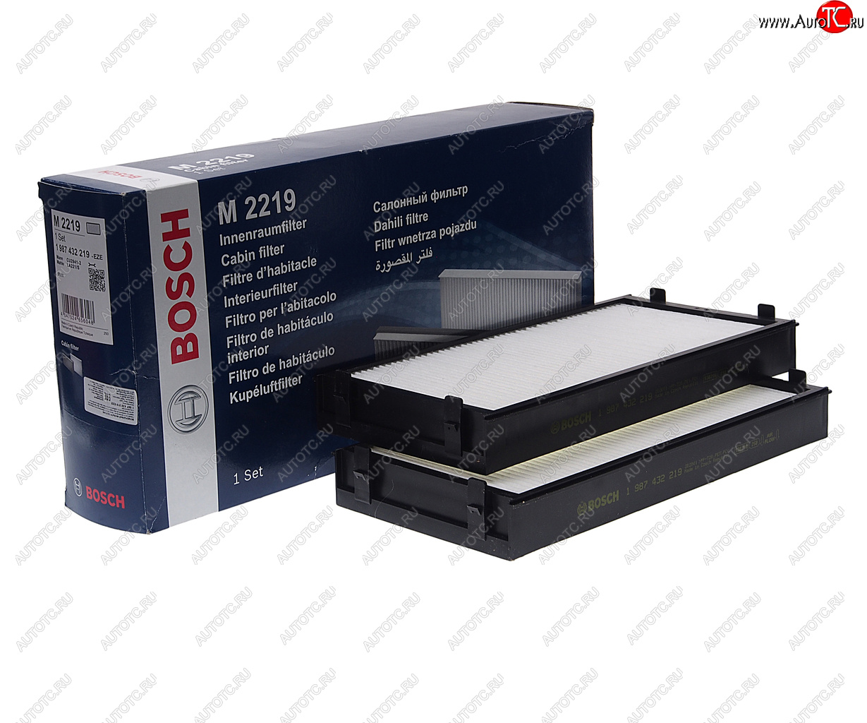 3 099 р. Фильтр воздушный салона BMW X5 (E70) (07-) BOSCH BOSCH 1987432219 BOSCH 1987432219  с доставкой в г. Пермь