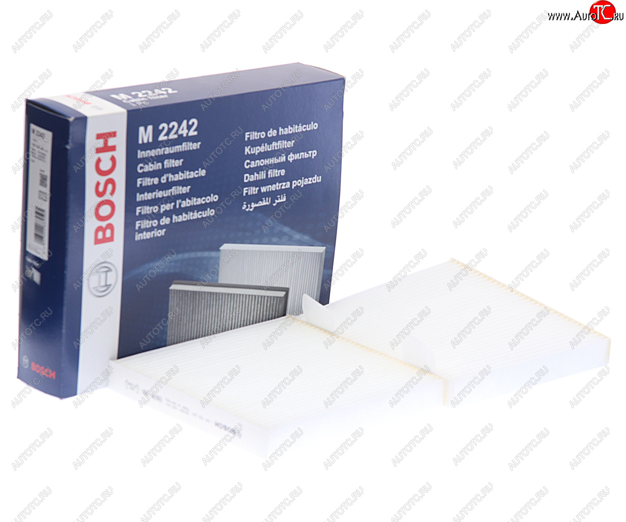 1 799 р. Фильтр воздушный салона BMW X3 (F25) (11-),X4 (F26) (14-) (2шт.) BOSCH BOSCH 1987432242 BOSCH 1987432242  с доставкой в г. Пермь