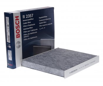 1 169 р. Фильтр воздушный салона VW Polo SKODA Fabia (-10) угольный BOSCH BOSCH 1987432357  с доставкой в г. Пермь. Увеличить фотографию 1