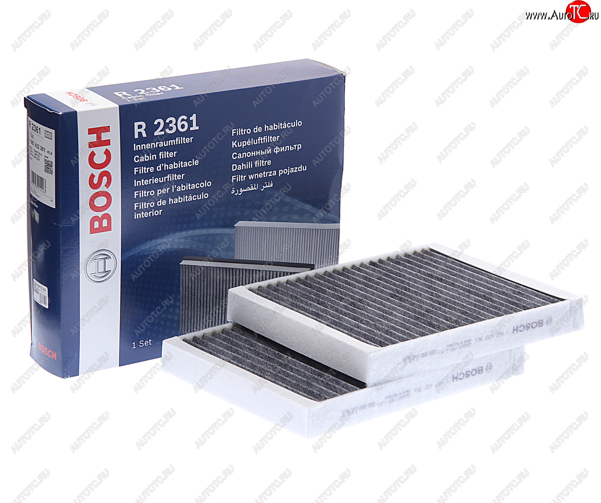 2 499 р. Фильтр воздушный салона BMW 5 (E39) угольный BOSCH BOSCH 1987432361  с доставкой в г. Пермь
