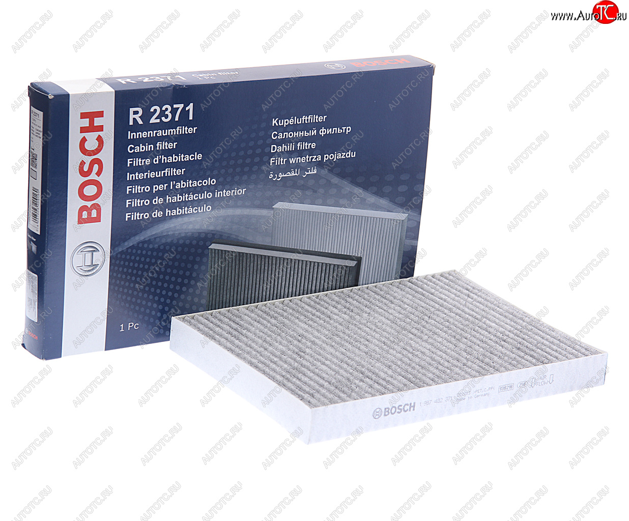 1 499 р. Фильтр воздушный салона AUDI A4 (01-04),A6 (97-05) SEAT Exeo (09-) BOSCH BOSCH 1987432371  с доставкой в г. Пермь