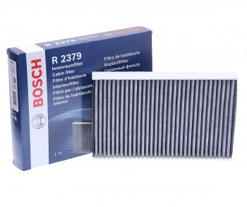 1 149 р. Фильтр воздушный салона PEUGEOT 307,308 CITROEN C3,C4,DS4 угольный BOSCH BOSCH 1987432379  с доставкой в г. Пермь. Увеличить фотографию 1