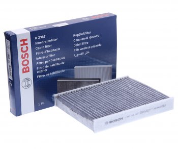 1 259 р. Фильтр воздушный салона FORD Fusion,Fiesta угольный BOSCH BOSCH 1987432387  с доставкой в г. Пермь. Увеличить фотографию 1