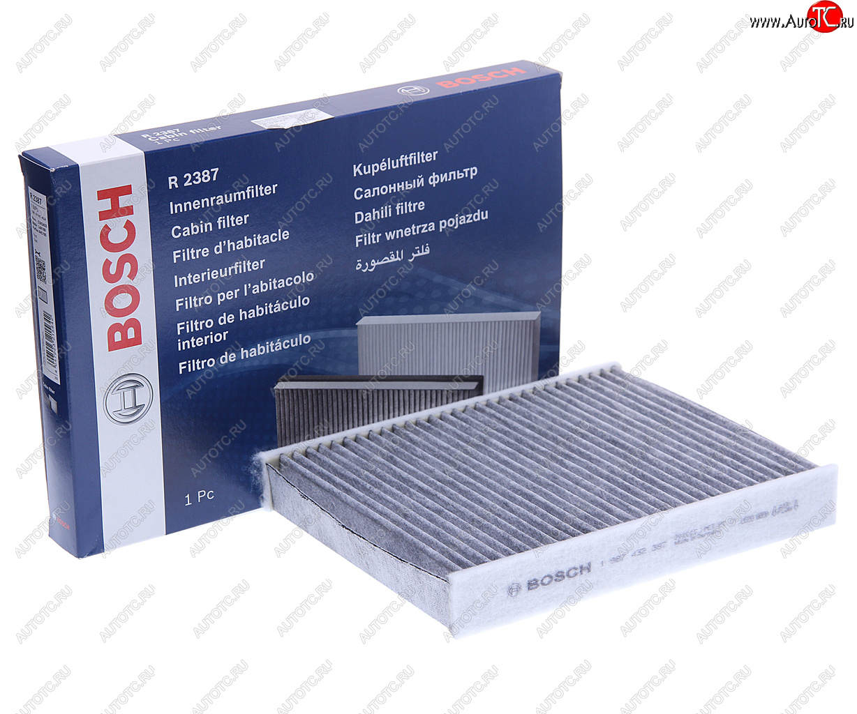 1 259 р. Фильтр воздушный салона FORD Fusion,Fiesta угольный BOSCH BOSCH 1987432387  с доставкой в г. Пермь