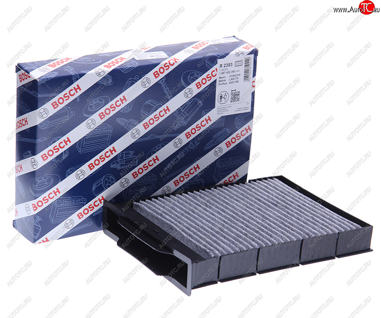 1 149 р. Фильтр воздушный салона RENAULT Megane угольный BOSCH BOSCH 1987432393 BOSCH 1987432393  с доставкой в г. Пермь