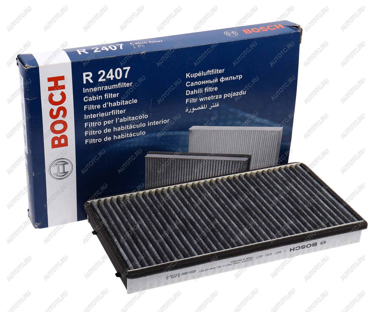 2 599 р. Фильтр воздушный салона PORSHE 911 Carrera (05-) угольный BOSCH BOSCH 1987432407 BOSCH 1987432407  с доставкой в г. Пермь