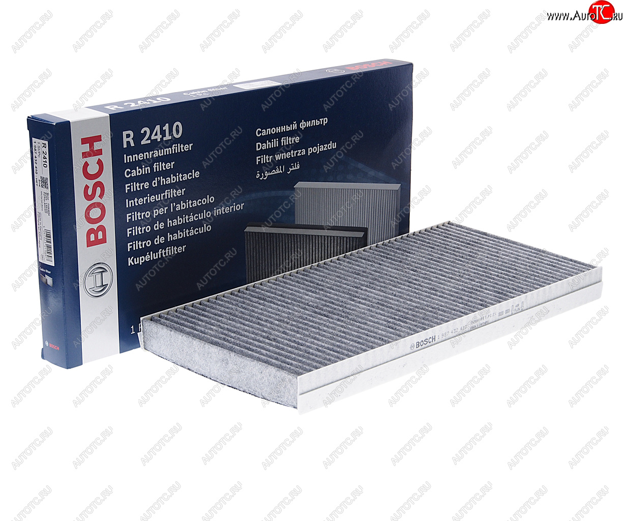 1 089 р. Фильтр воздушный салона MERCEDES A (W169),B (W245) угольный BOSCH BOSCH 1987432410  с доставкой в г. Пермь