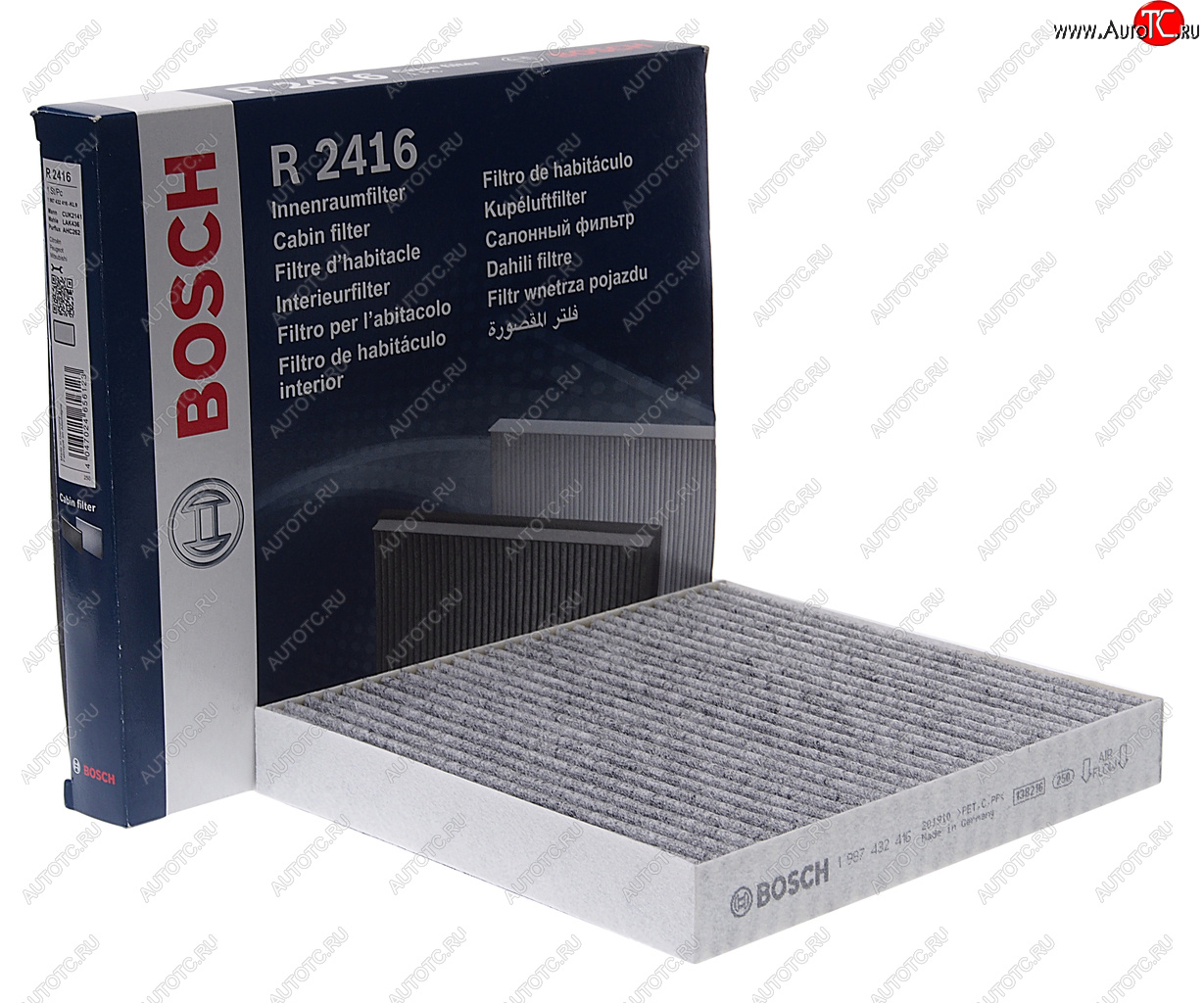 1 099 р. Фильтр воздушный салона CHEVROLET Trailblazer (12-) BOSCH BOSCH 1987432416 BOSCH 1987432416  с доставкой в г. Пермь