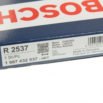 669 р. Фильтр воздушный салона OPEL Corsa D FIAT Grande Punto (05-) BOSCH BOSCH 1987432537 BOSCH 1987432537  с доставкой в г. Пермь. Увеличить фотографию 2