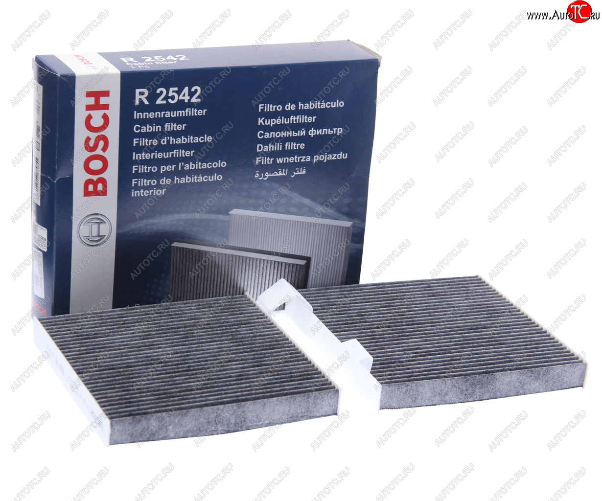 2 599 р. Фильтр воздушный салона BMW X3 (F25),X4 (F26) угольный (2шт.) BOSCH BOSCH 1987432542 BOSCH 1987432542  с доставкой в г. Пермь