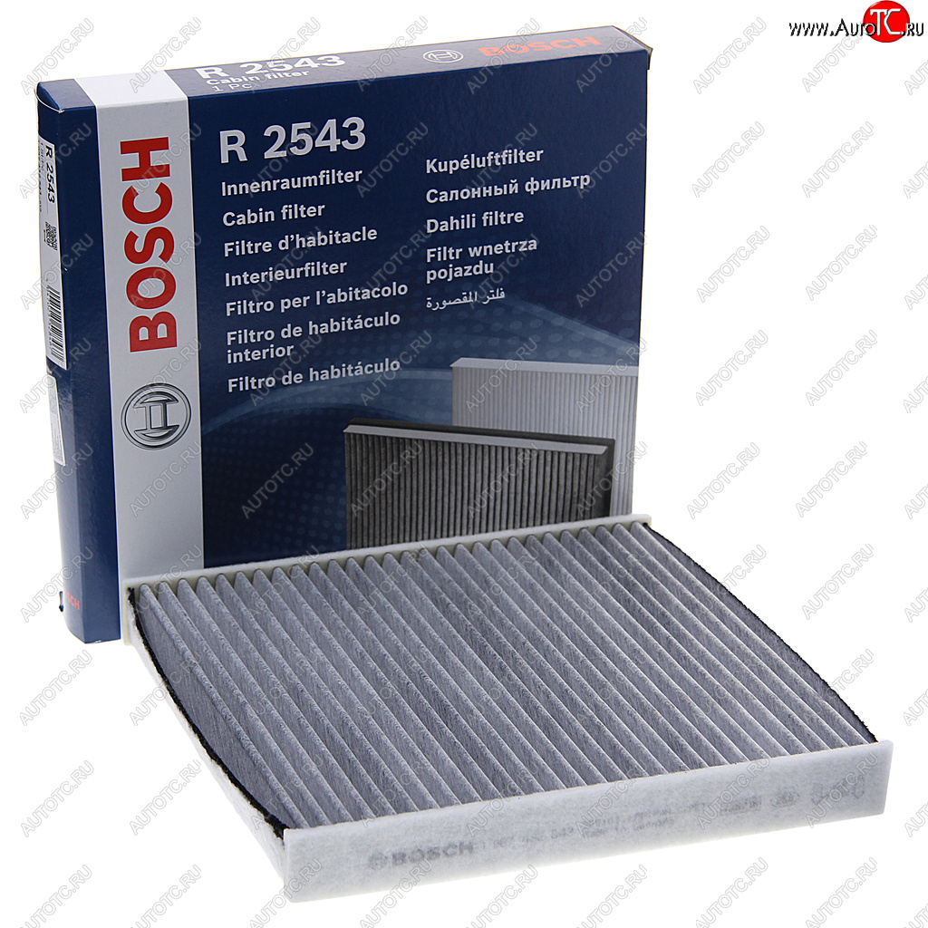 1 399 р. Фильтр воздушный салона VW Golf 7 AUDI A3 (13-) SKODA Octavia (13-) угольный BOSCH BOSCH 1987432543  с доставкой в г. Пермь