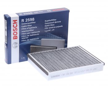 1 559 р. Фильтр воздушный салона FORD Focus,C-Max,Mondeo угольный BOSCH BOSCH 1987432598 BOSCH 1987432598  с доставкой в г. Пермь. Увеличить фотографию 1