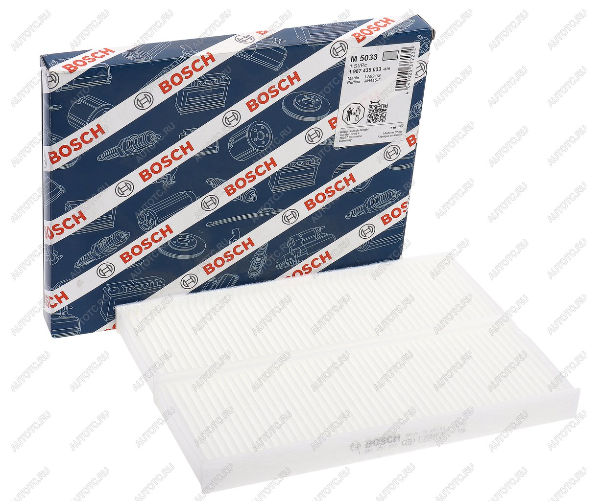1 039 р. Фильтр воздушный салона PEUGEOT 208 (12-) CITROEN C4 (14-) BOSCH BOSCH 1987435033 BOSCH 1987435033  с доставкой в г. Пермь