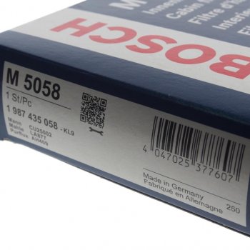 1 259 р. Фильтр воздушный салона MERCEDES GL (X166),ML (W166) BOSCH BOSCH 1987435058  с доставкой в г. Пермь. Увеличить фотографию 3