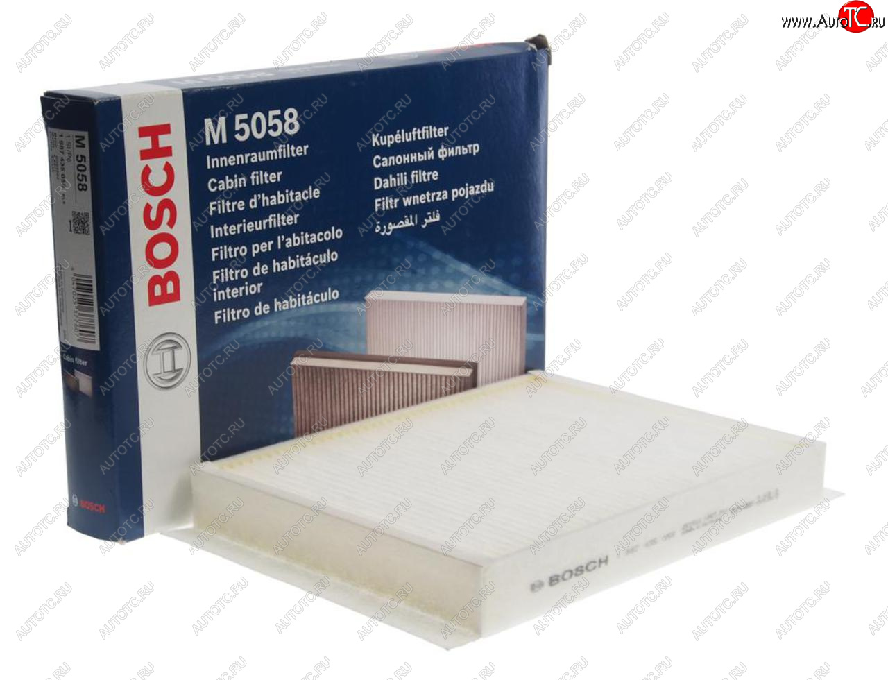 1 259 р. Фильтр воздушный салона MERCEDES GL (X166),ML (W166) BOSCH BOSCH 1987435058  с доставкой в г. Пермь