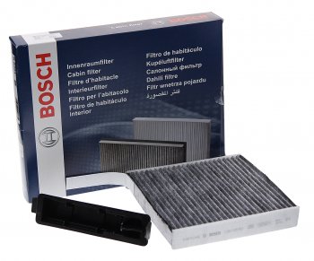 1 229 р. Фильтр воздушный салона ЛАДА Largus RENAULT Logan,Duster NISSAN Note (06-) угольный BOSCH BOSCH 1987435501  с доставкой в г. Пермь. Увеличить фотографию 1