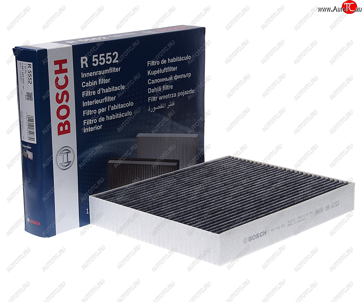 1 539 р. Фильтр воздушный салона FORD Mondeo (14-) угольный BOSCH BOSCH 1987435552 BOSCH 1987435552  с доставкой в г. Пермь