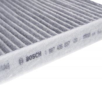 1 299 р. Фильтр воздушный салона TOYOTA Auris (12-),Corolla,Hilux (05-) угольный BOSCH BOSCH 1987435557  с доставкой в г. Пермь. Увеличить фотографию 2