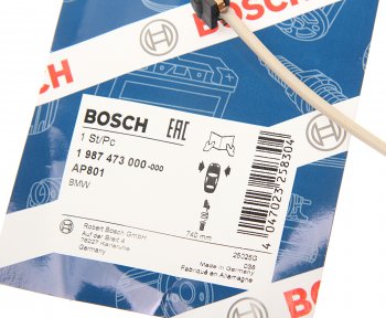 959 р. Датчик износа тормозных колодок BMW X3 (E83) передний BOSCH BOSCH 1987473000  с доставкой в г. Пермь. Увеличить фотографию 2