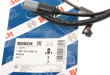 939 р. Датчик износа тормозных колодок BMW X5 (E70),X6 (E71) задний BOSCH BOSCH 1987473026  с доставкой в г. Пермь. Увеличить фотографию 2