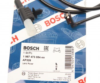 889 р. Датчик износа тормозных колодок LAND ROVER Range Rover Sport передний (1шт.) BOSCH BOSCH 1987473054  с доставкой в г. Пермь. Увеличить фотографию 2
