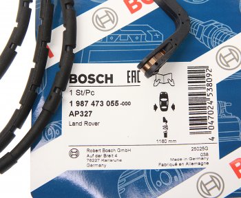 839 р. Датчик износа тормозных колодок LAND ROVER Range Rover (02-12) задний BOSCH BOSCH 1987473055  с доставкой в г. Пермь. Увеличить фотографию 2