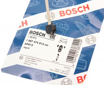 2 199 р. Датчик износа тормозных колодок JAGUAR передний BOSCH BOSCH 1987474513  с доставкой в г. Пермь. Увеличить фотографию 2