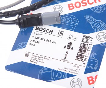 1 199 р. Датчик износа тормозных колодок BMW X5 (E70),X6 (E71) задний BOSCH BOSCH 1987474552  с доставкой в г. Пермь. Увеличить фотографию 2