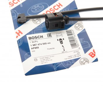 589 р. Датчик износа тормозных колодок VW Touareg (10-) передний BOSCH BOSCH 1987474565  с доставкой в г. Пермь. Увеличить фотографию 2