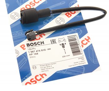 389 р. Датчик износа тормозных колодок BMW 5 (E28,E34),7 (E32) переднийзадний BOSCH BOSCH 1987474910  с доставкой в г. Пермь. Увеличить фотографию 2