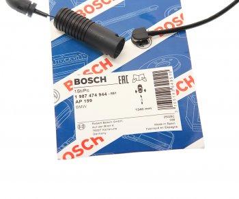 889 р. Датчик износа тормозных колодок BMW 3 (E46) задний (1шт.) BOSCH BOSCH 1987474944  с доставкой в г. Пермь. Увеличить фотографию 2