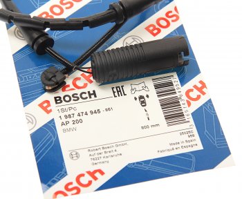 659 р. Датчик износа тормозных колодок BMW X5 (E53) передний BOSCH BOSCH 1987474945  с доставкой в г. Пермь. Увеличить фотографию 2