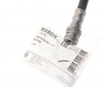 1 439 р. Шланг тормозной FORD Focus 2 передний BOSCH BOSCH 1987476181  с доставкой в г. Пермь. Увеличить фотографию 2