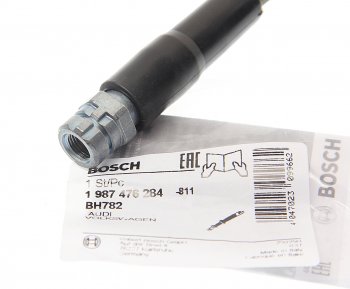 1 069 р. Шланг тормозной VW Jetta (07-) AUDI A3 (04-) задний BOSCH BOSCH 1987476284 BOSCH 1987476284  с доставкой в г. Пермь. Увеличить фотографию 2