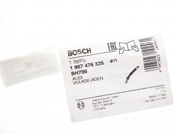 2 059 р. Шланг тормозной VW Touareg (02-10) AUDI Q7 (06-) PORSCHE Cayenne (02-10) передний BOSCH BOSCH 1987476325  с доставкой в г. Пермь. Увеличить фотографию 4