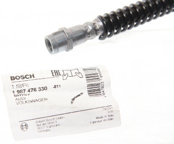 1 839 р. Шланг тормозной VW Touareg (02-10) AUDI Q7 (06-) PORSCHE Cayenne (02-10) задний BOSCH BOSCH 1987476330  с доставкой в г. Пермь. Увеличить фотографию 2