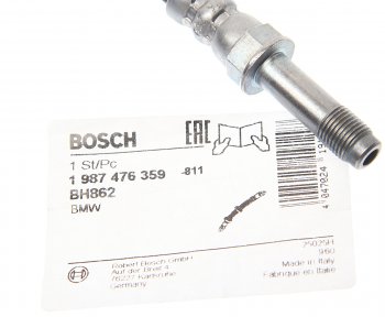 1 249 р. Шланг тормозной BMW 1(E81,E87,F20),2 (F20),3 (E90,F30),4 (F32,F83),X1 (E84) задний лев.прав. BOSCH BOSCH 1987476359  с доставкой в г. Пермь. Увеличить фотографию 2