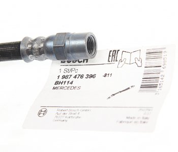 659 р. Шланг тормозной MERCEDES E (W124,W210),S (W140),190 (W201) задний BOSCH BOSCH 1987476396  с доставкой в г. Пермь. Увеличить фотографию 2