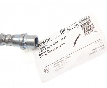 1 279 р. Шланг тормозной AUDI A6 (94-) передний BOSCH BOSCH 1987476404  с доставкой в г. Пермь. Увеличить фотографию 2