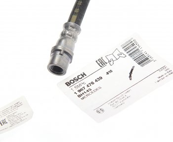 939 р. Шланг тормозной MERCEDES C (W202) (93-00) передний левый/правый BOSCH BOSCH 1987476439 BOSCH 1987476439  с доставкой в г. Пермь. Увеличить фотографию 2