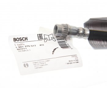 819 р. Шланг тормозной RENAULT Duster (10-),Logan (04-) задний левыйправый BOSCH BOSCH 1987476517  с доставкой в г. Пермь. Увеличить фотографию 2