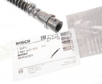 1 299 р. Шланг тормозной MERCEDES S (W220) задний левыйправый BOSCH BOSCH 1987476950  с доставкой в г. Пермь. Увеличить фотографию 2