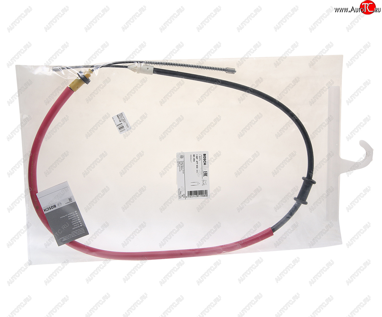 1 559 р. Трос стояночного тормоза NISSAN Kubistar (03-) левый BOSCH BOSCH 1987477632  с доставкой в г. Пермь