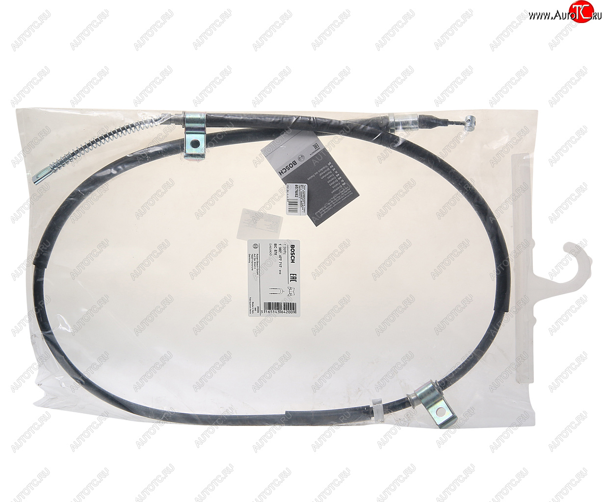 2 459 р. Трос стояночного тормоза CHEVROLET Lanos (97-) правый BOSCH BOSCH 1987477717  с доставкой в г. Пермь