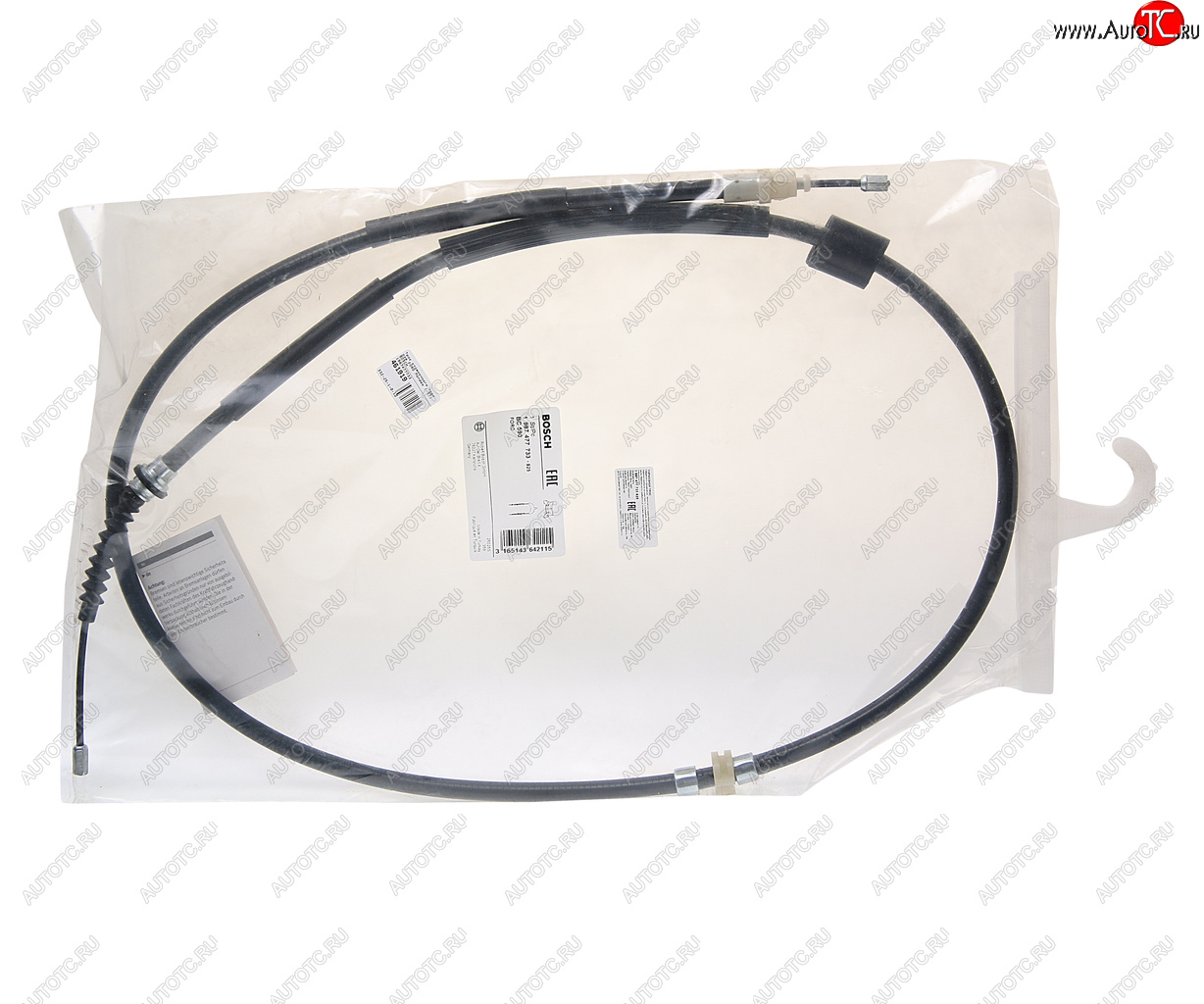 2 289 р. Трос стояночного тормоза FORD Mondeo (-07) BOSCH BOSCH 1987477733 BOSCH 1987477733  с доставкой в г. Пермь