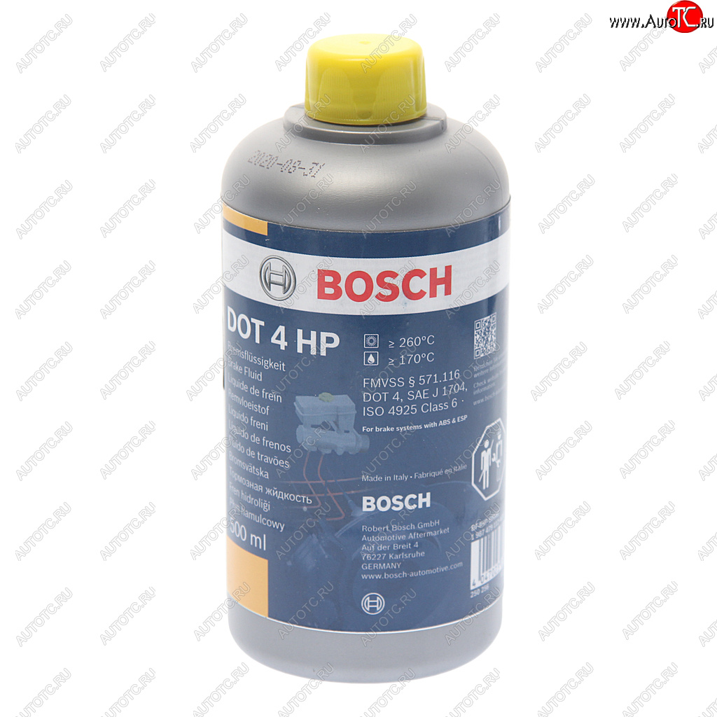 759 р. Жидкость тормозная DOT-4 0.5л BOSCH BOSCH 1987479112  с доставкой в г. Пермь
