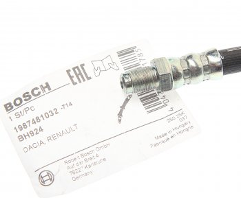739 р. Шланг тормозной RENAULT Logan (04-),Sandero (07-) передний левыйправый BOSCH BOSCH 1987481032  с доставкой в г. Пермь. Увеличить фотографию 2
