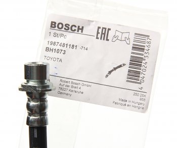 1 249 р. Шланг тормозной TOYOTA Rav 4 (00-05) задний BOSCH BOSCH 1987481181  с доставкой в г. Пермь. Увеличить фотографию 2