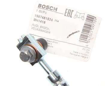 2 849 р. Трубка тормозная VW Passat (96-00) AUDI A6 (97-05) SKODA Superb (01-08) задняя левая BOSCH BOSCH 1987481534  с доставкой в г. Пермь. Увеличить фотографию 3